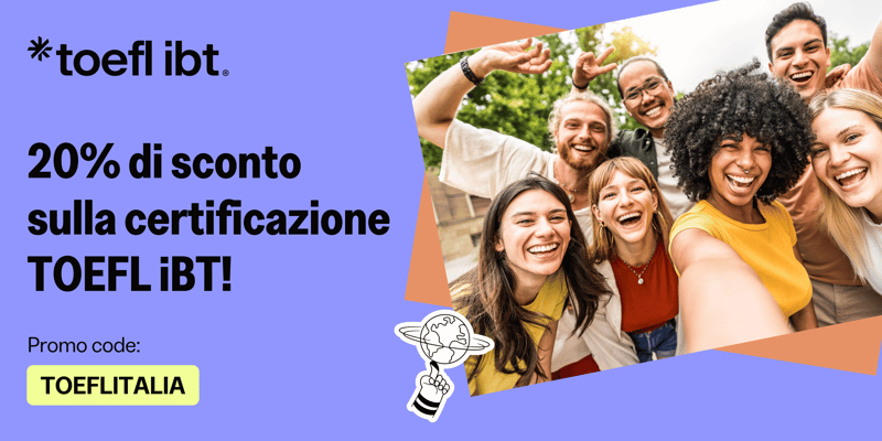 Italy TOEFLITALIA promo